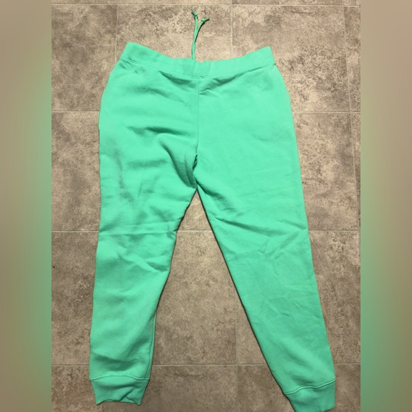 PINK sweatpants with logo on leg. RARE! Y2K vs - Picture 4 of 4